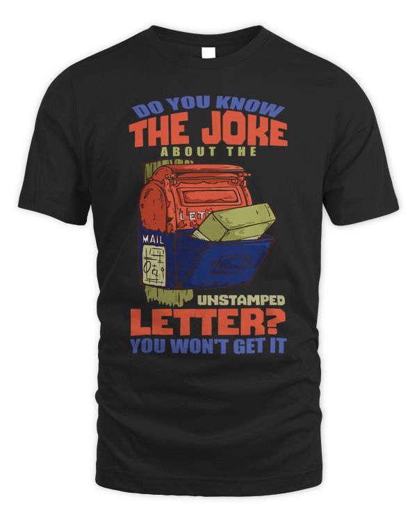 Postman Funny Postal Worker Comedian Office Mail Joke