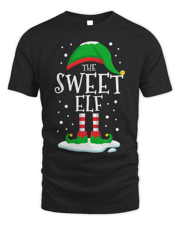 The Sweet Elf Christmas Family Matching Xmas Chef Funny