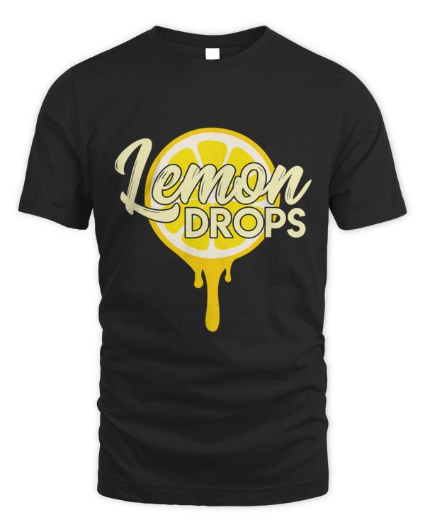 Lemon Drops Cocktail Martini Funny Bartender Men Women