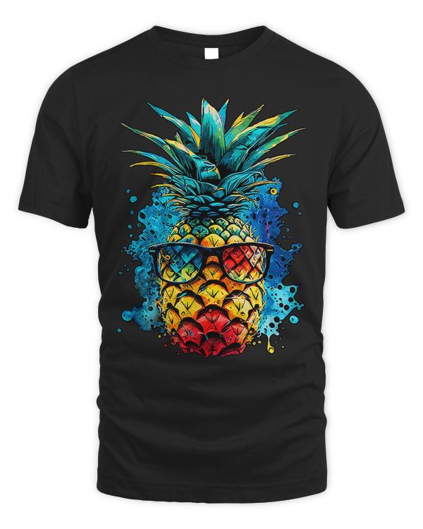 Tropical Pineapple Sunglasses Colorful Summer Beaches Hawaii