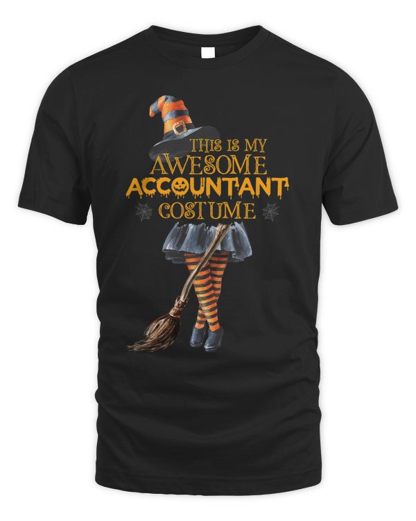 Certified Public Accountant Witchy Halloween CPA Accountant