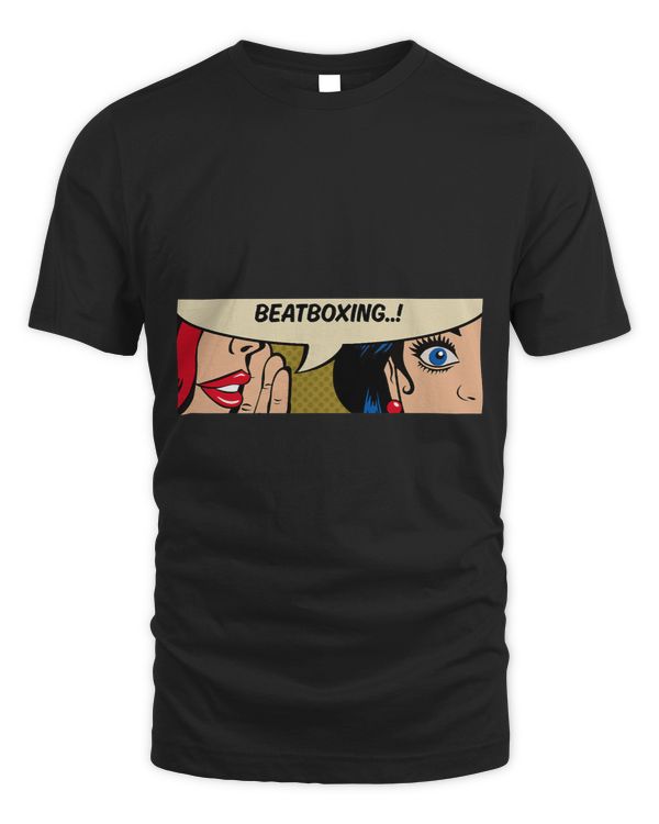 Beatboxing Women Whispering Beatboxer Comic