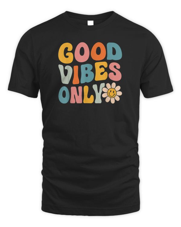 Summer Good Vibes Only Groovy Retro Beach Hawaii Vacation