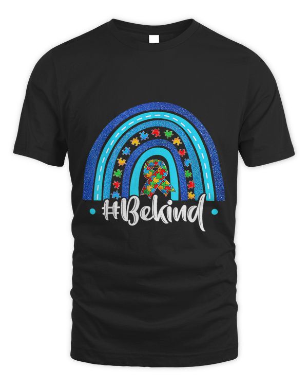 Autism Be Kind Autism Awareness Women Girls Leopard Rainbow 3 Neurodiverse
