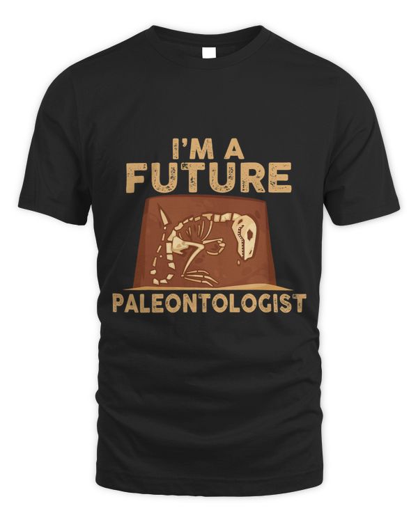 An Aspiring Paleontologist Fossilist Quote Tee Shirt Gift