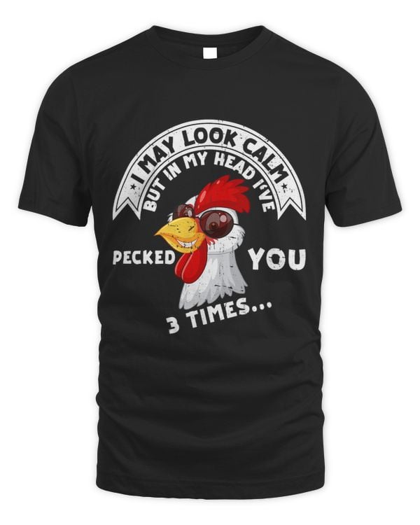 I may look calm but in my Head Ive pecked you 3 Times 3 9