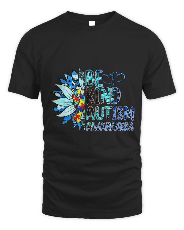 Autism Sunflower Autism Awareness Be Kind Puzzle Mom Support Neurodiverse