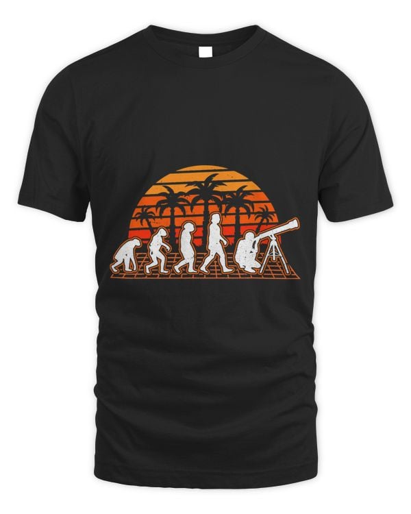 Astronomy Evolution Retro Telescope Astronomer