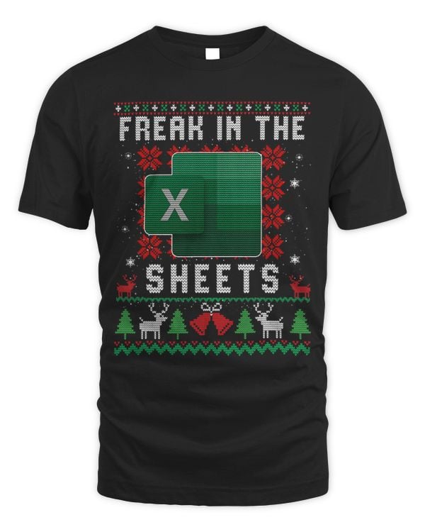Freak In The Sheets Excel Spreadsheet Ugly Christmas Sweater