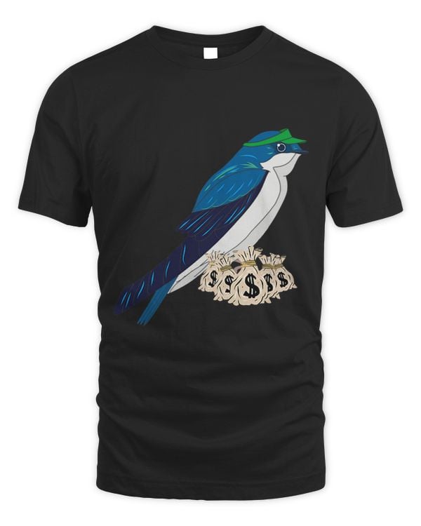 Bank Swallow Funny Birder Pun Watcher Birding Tee