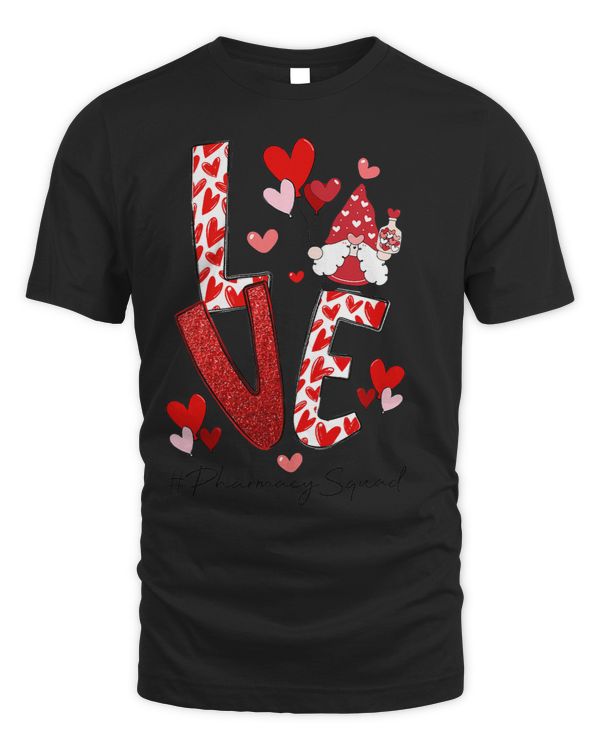 Cute Gnome Love Pharmacist Valentines Day Pharmacy Squad