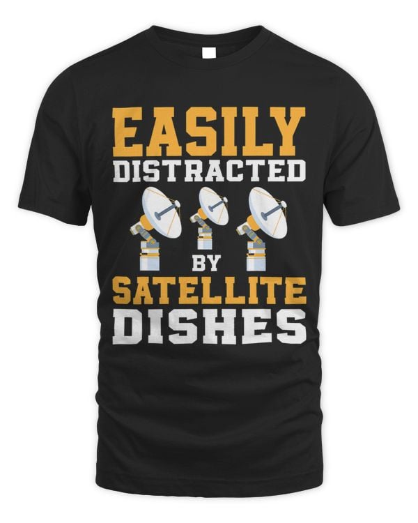 Funny Satellite Dish Lover Technician Astronomy