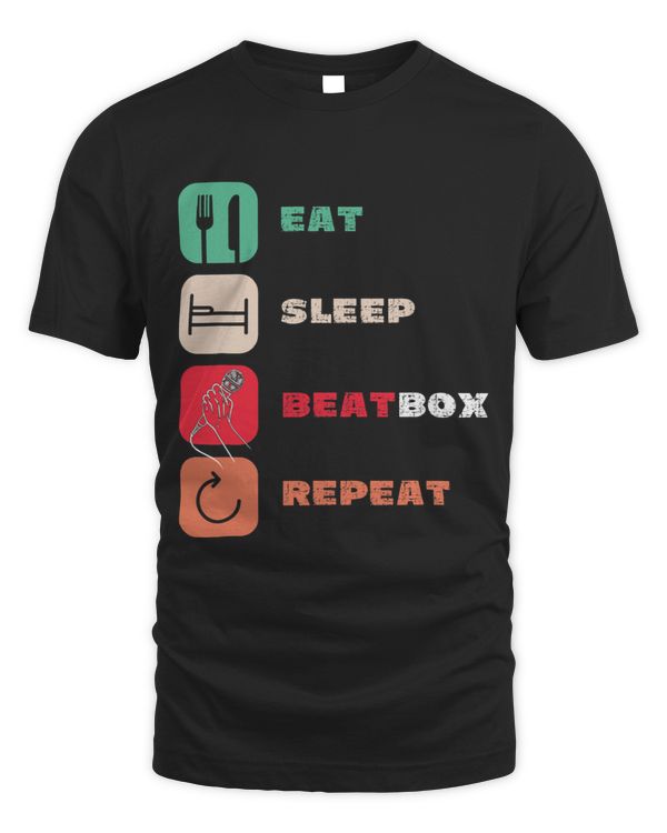 Eat Sleep Beatbox Repeat Design Vocal Percussion