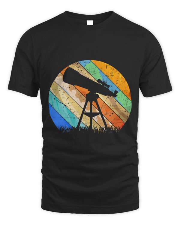 All Planets Solar System Telescope Astronomy Retro Vintage