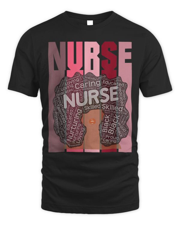 Nurse Black Woman Magic Afro Melanin Queen Black History 2
