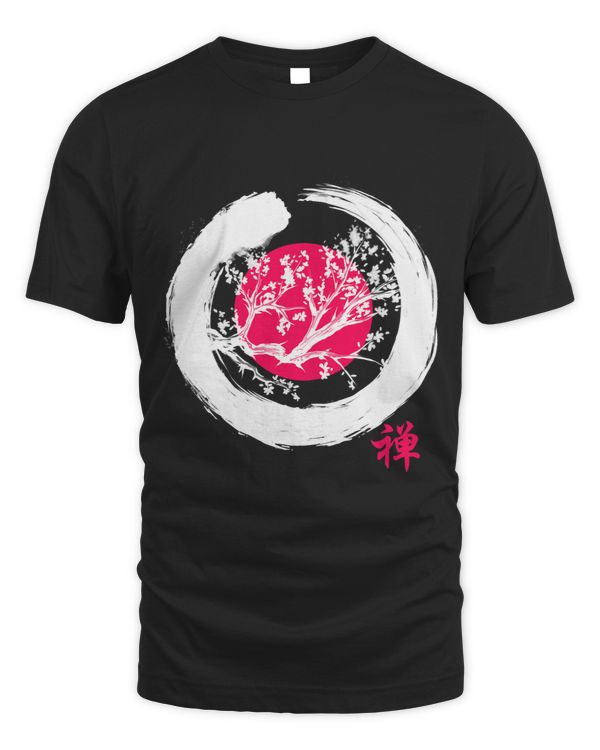 Japanese Calligraphy Zen Buddhist Enso Circle Meditation 2