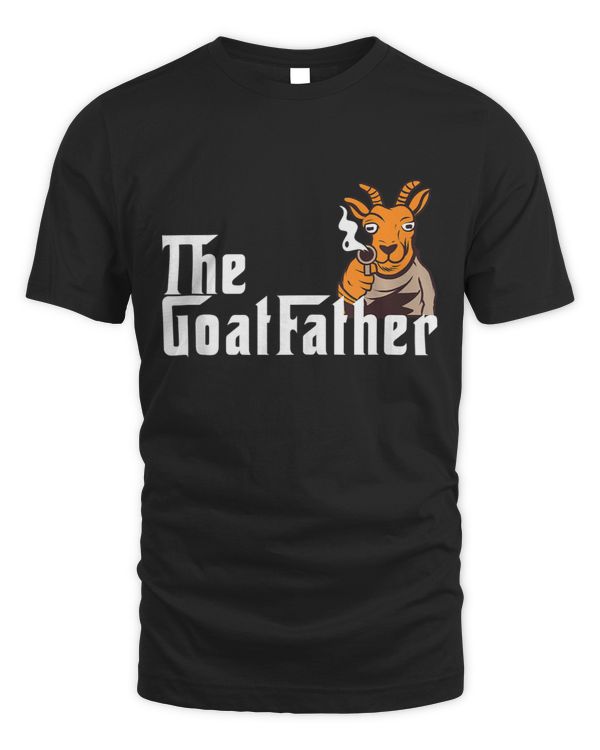 The Goatfather shirt Funny Goat Father Anima