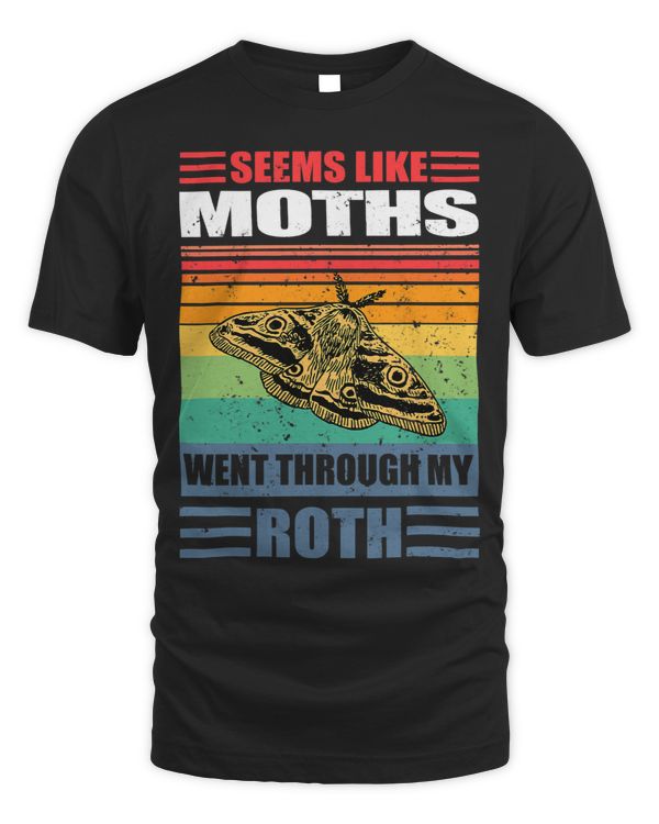 Moths Roth IRA 401k Retirement Paper Pension Insects Retiree