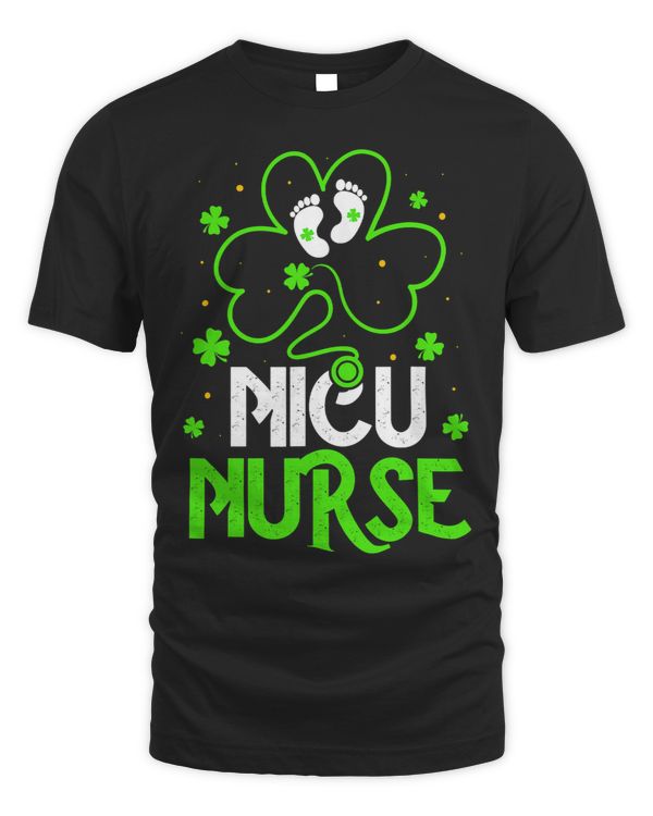 NICU Nurse Life Stethoscope Nursing Happy St Patricks Day 2