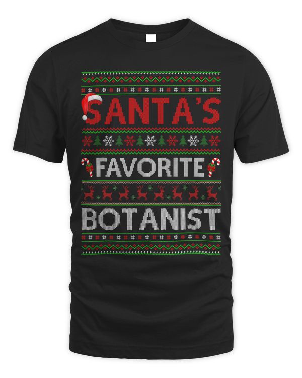 Ugly Xmas Lighting Santas Favorite Botanist Christmas