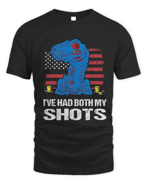 Ive Had Both My Shots Vaccination Tequila Vintage Men Women