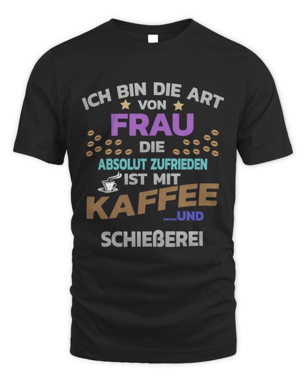 Womens Hobby coffee for women and shooting