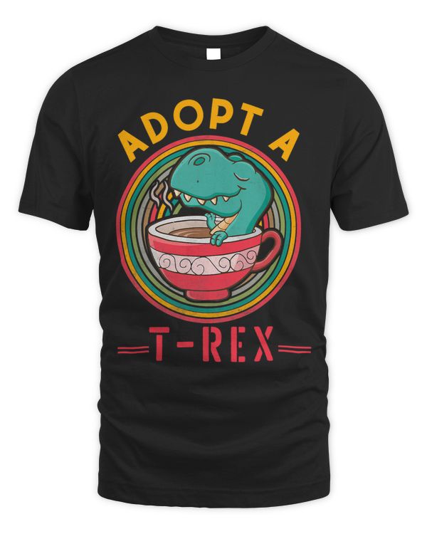 Adopt a TRex Funny Cute Dinosaur