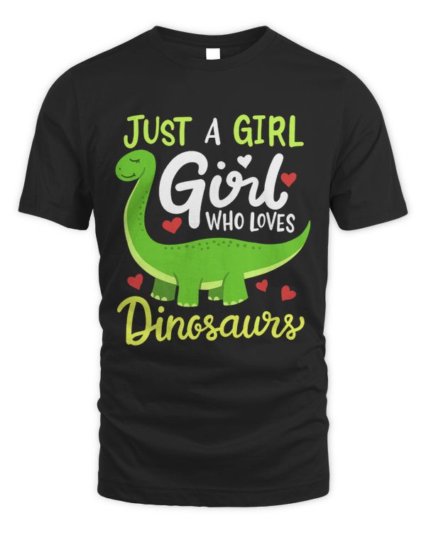 Brachiosaurus Dinosaur Just a Girl Who Loves Dinosaurs 1