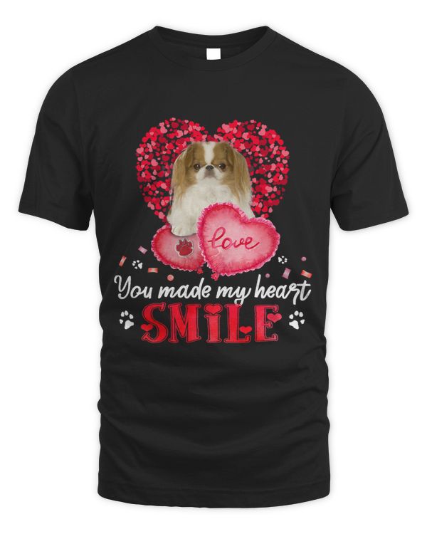 You Make My Heart Smile Japanese Chin With Heart