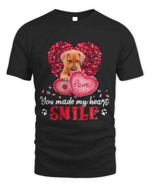 You Make My Heart Smile Rhodesian Ridgeback With Heart
