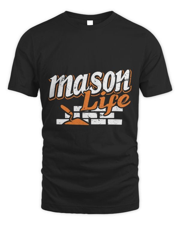 Mason Life Cement Mixing Construction Site Career Quote