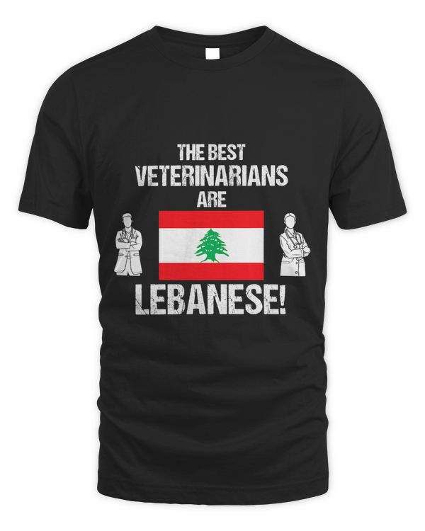 Best Veterinarians Are Lebanese Flag Doctors Drawing