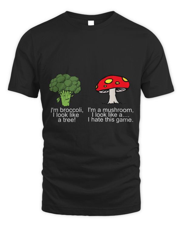 IM BROCCOLI I LOOK LIKE A TREE MUSHROOM HATE THIS GAME