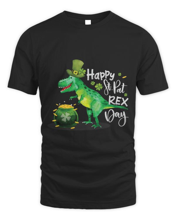 Happy St. Pat Rex Day St. Patricks Day Dinosaur