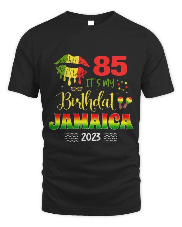 Birthday Jamaica Girl 85 Year Old Funny 85th BDay Family