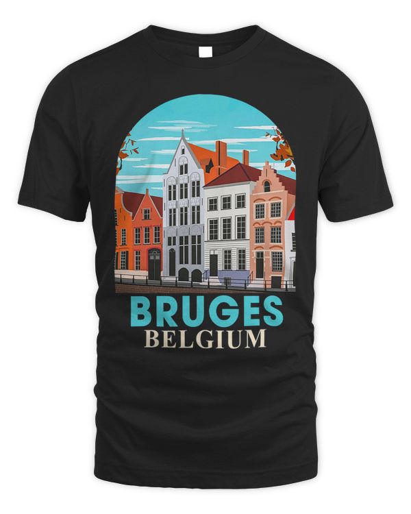 Bruges Belgium Traveling Bruges Travel Poster Trip Souvenir