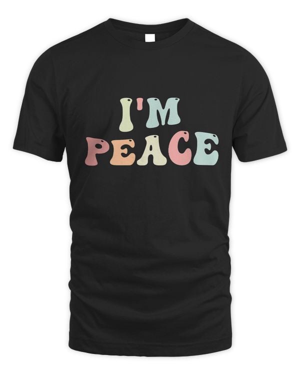 Im Peace I Come In Peace Matching Groovy Retro