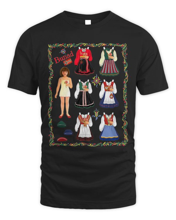 Bunad Costume Norwegian Paper Dolls