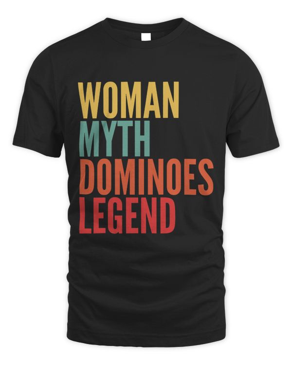 Dominoes Gift Woman Myth Dominoes Legend