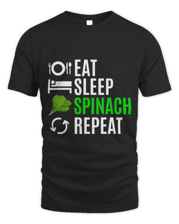 Eat Sleep Spinach Repeat