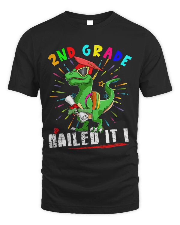 2nd Grade Nailed It Funny Trex Sunglasses Graduation Lover