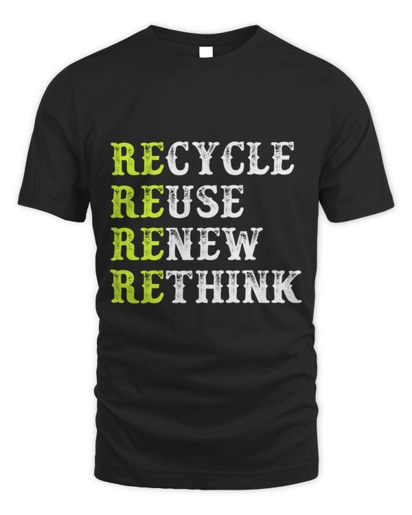 Cool Recycle Reuse Renew Rethink quote Earth Day Environment 6