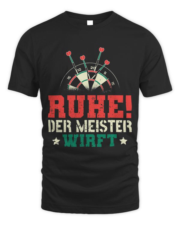 Dart Player Darts Calm The Master Throws 1