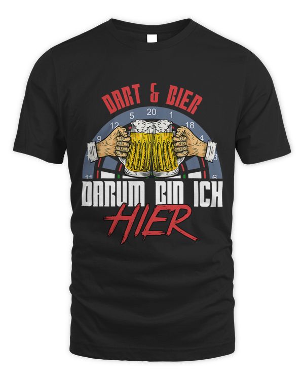 Dart Und Bier Darum Bin Ich Hier Darts Player Saying