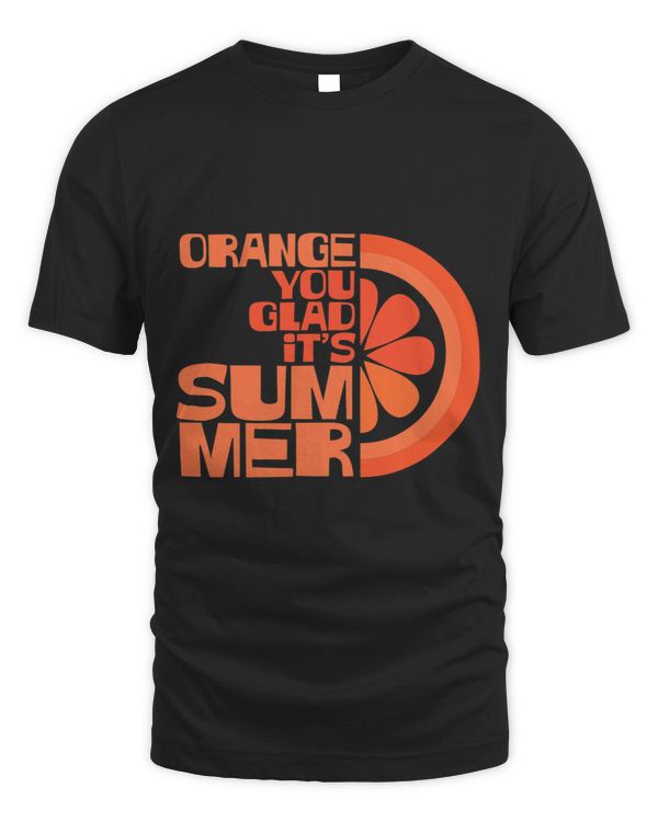 Cute Fun Summer Design with Orange Slice