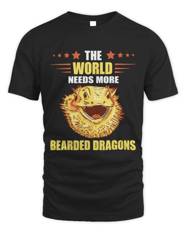 Bearded Dragon Tiny Dinosaur The World Needs Reptile Lover