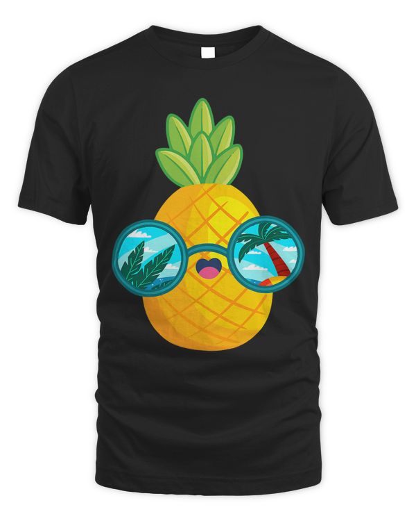 Pineapple Sunglasses Aloha Beaches Hipster Hawaii Shirt 2