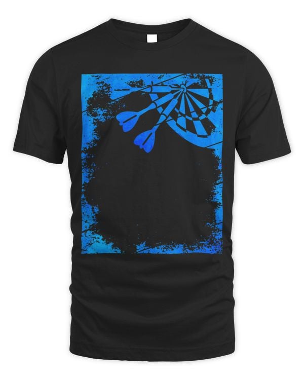 Retro Graphic Dart Player Darts Dartboard Bullseye Triple 20 6