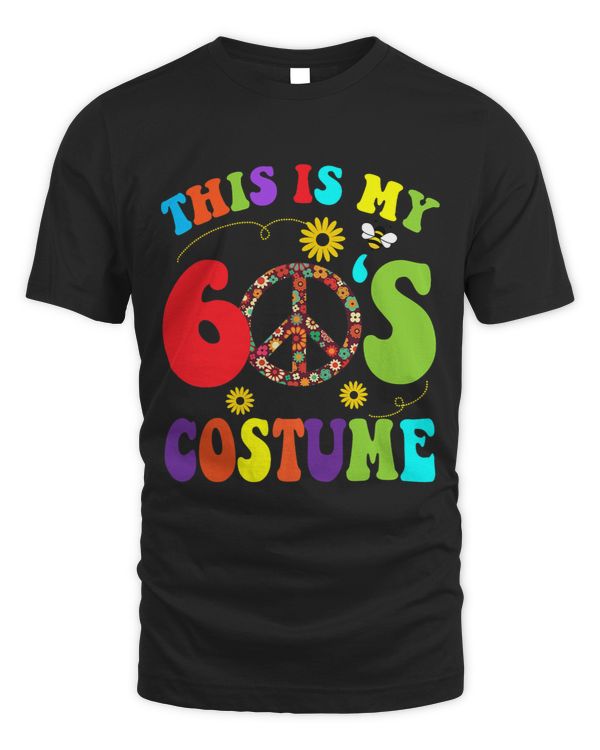 This is My 60s Costume Funny Groovy Peace Halloween Flower