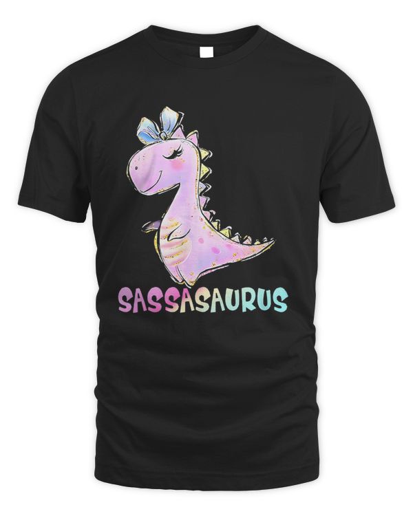 Sassasaurus Cute Girl Dinosaur Funny for Kids Girls
